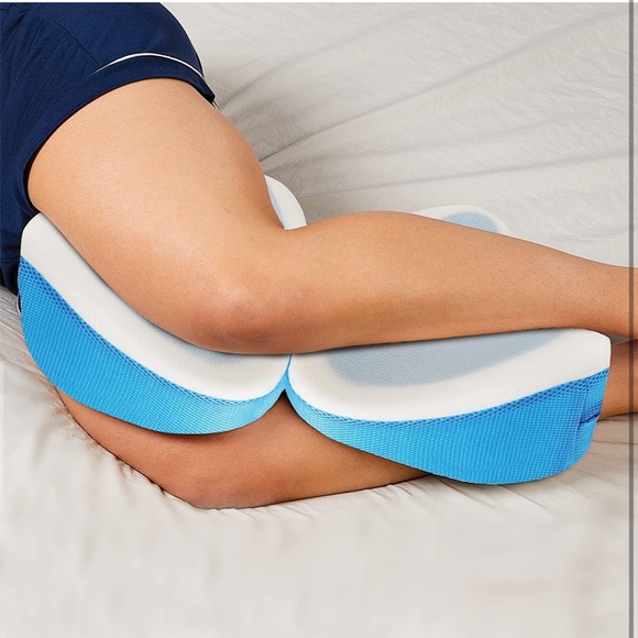 Cool Gel Leg & Knee Memory Foam Side Sleeper Support Pillow - Picture 7 of 7